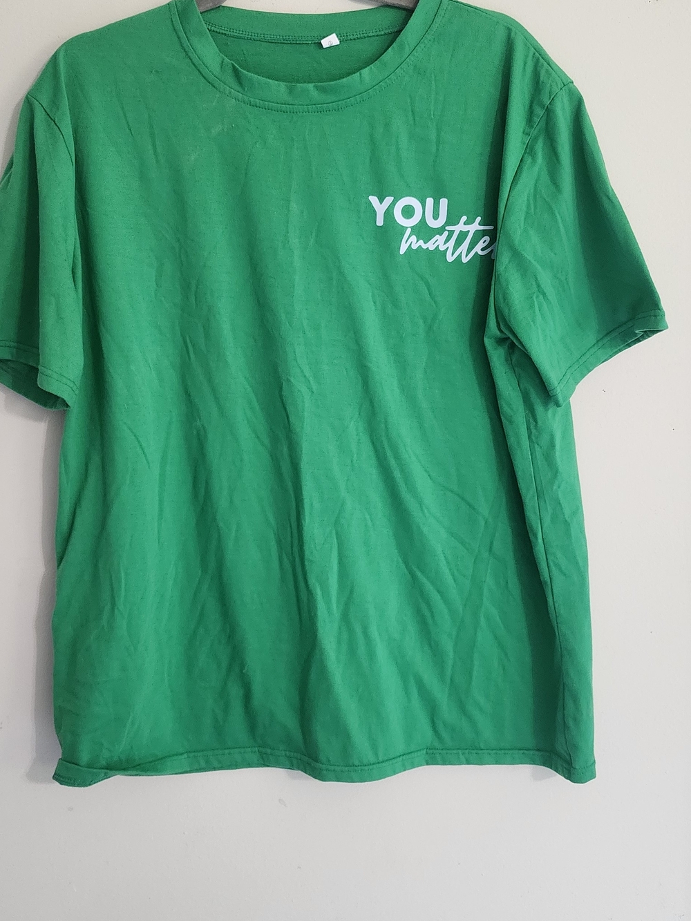 Green "You Matter" Graphic Tee
